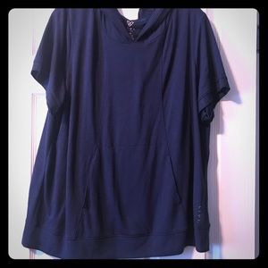 Like New Livi Active Short-Sleeve Active Hoodie